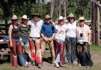 Family With Hats & Chaps